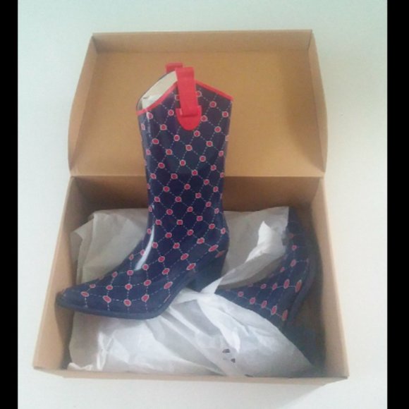 Women’s Stadium Stompers Cowgirl Rain Boots - Picture 6 of 7